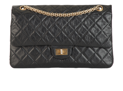 Reissue Classic Flap, &pound;2,950, Handbags, Black, Leather, Front view